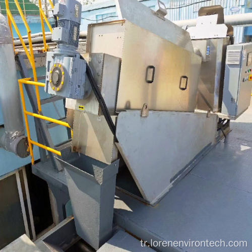 LDL Serisi Spiral Çamur Dehidratörü